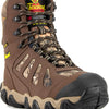 Thorogood Crosstrex 8” Insulated Waterproof Hiking Boots for Men - Premium Breathable Leather and Mesh with Mossy Oak Break-Up Country Camo and Traction Outsole, Brown/Mossy Oak - 8.5 W US