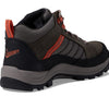 Danner Women's Riverside 4.5" Waterproof Steel Toe Work Boot, Gray/Orange - 9 M