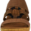 Skechers Women's Beverlee-sail Away Slide Wedge Sandal, Luggage, 6 M US