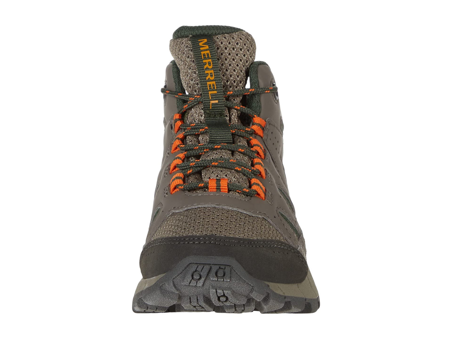 Merrell Unisex Kid's OAKCREEK MID LACE WATERPROOF Backpacking Boot, BOULDER, 2 Medium