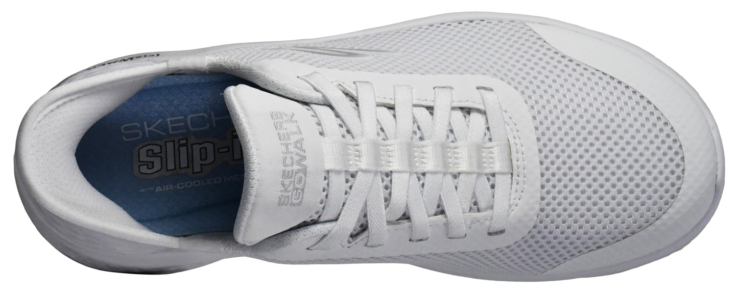 Skechers Women's Slip-Ins: Go Walk Flex - Grand Entry Shoes, White 6 W