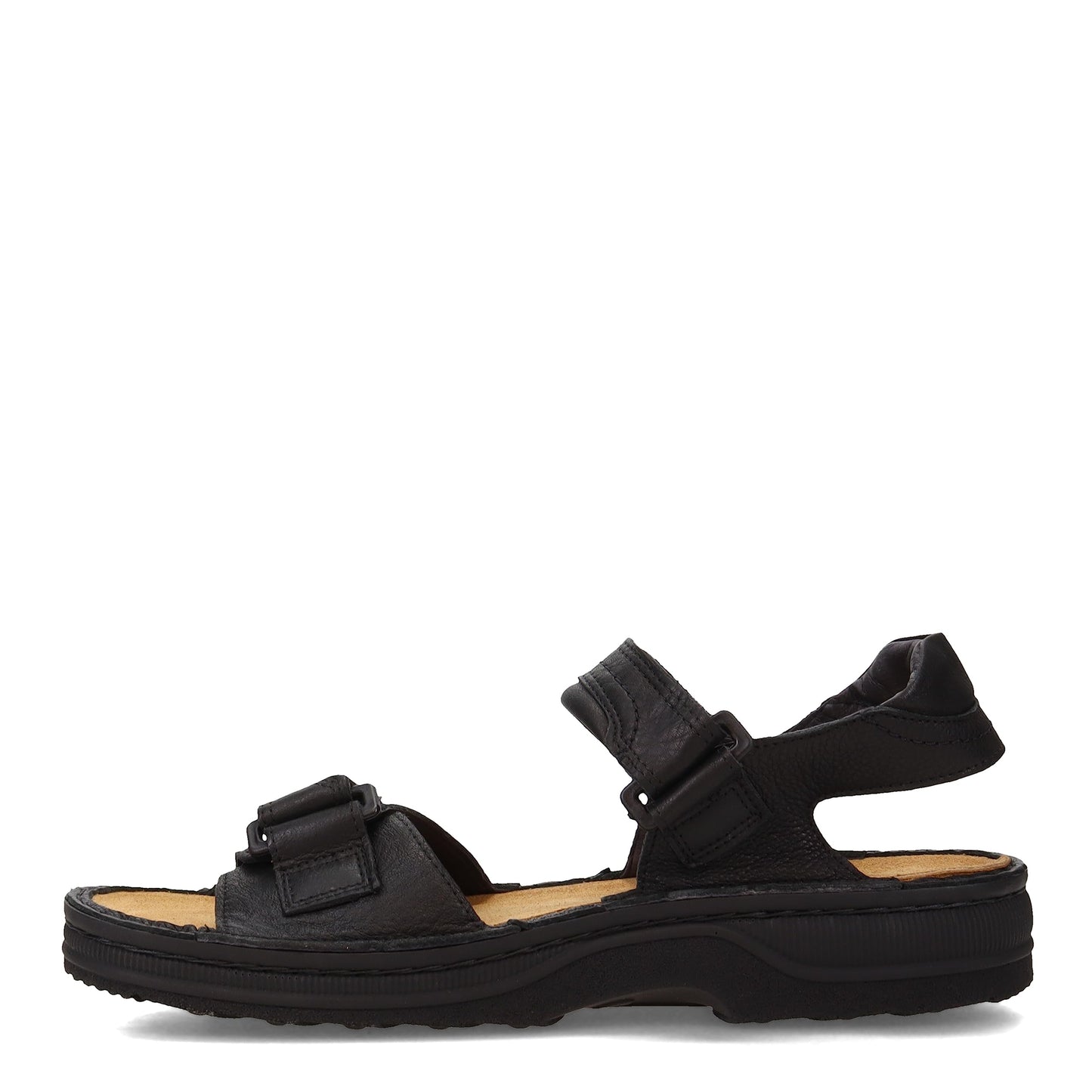 NAOT Men's Lappland Soft Black Lthr Sandal 9 M US