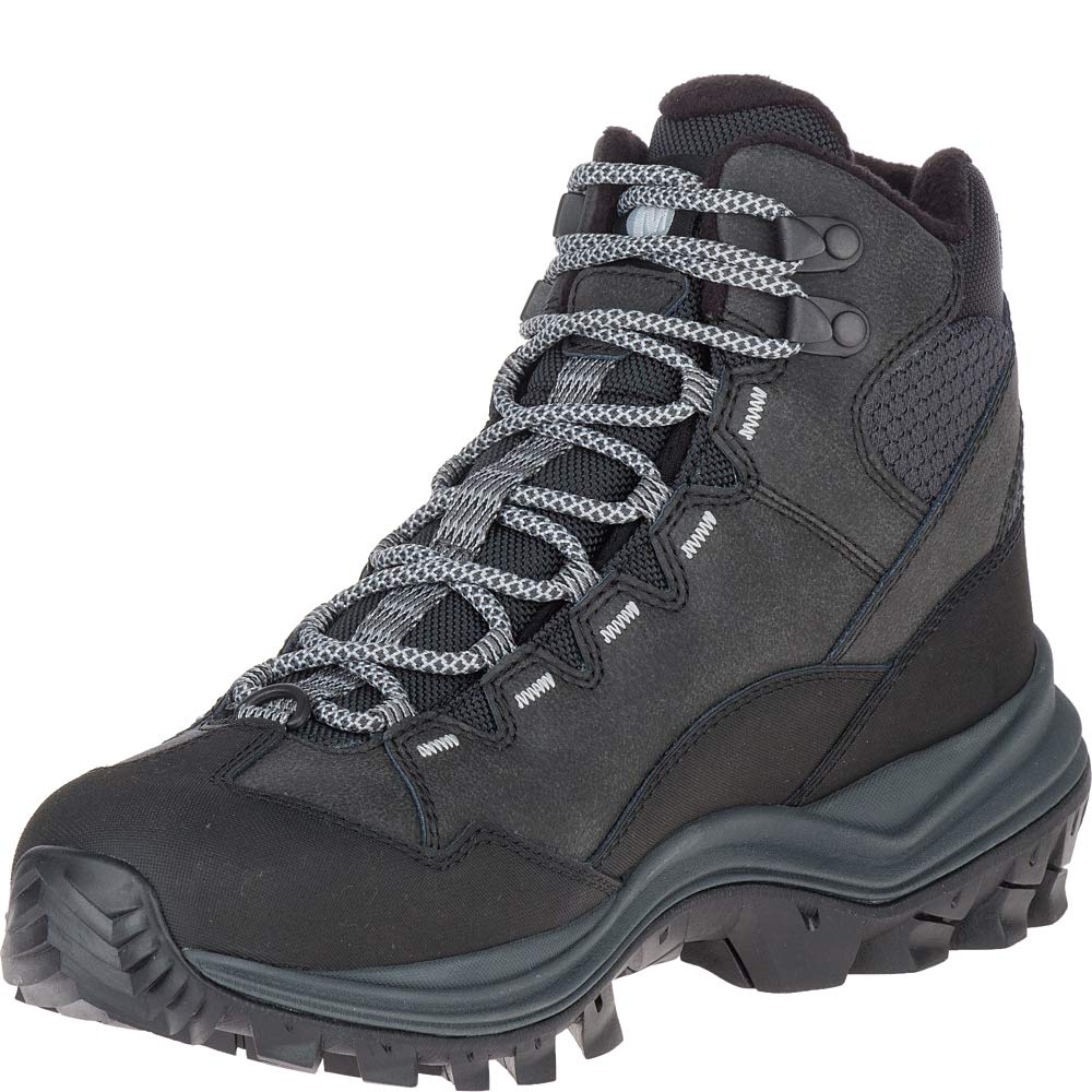 Merrell Women's Thermo Chill Mid Waterproof Snow Boot, BLACK, 7.5 Medium