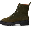 Madewell Cambrie Lace-Up Boot-Suede Cargo Green 7 M