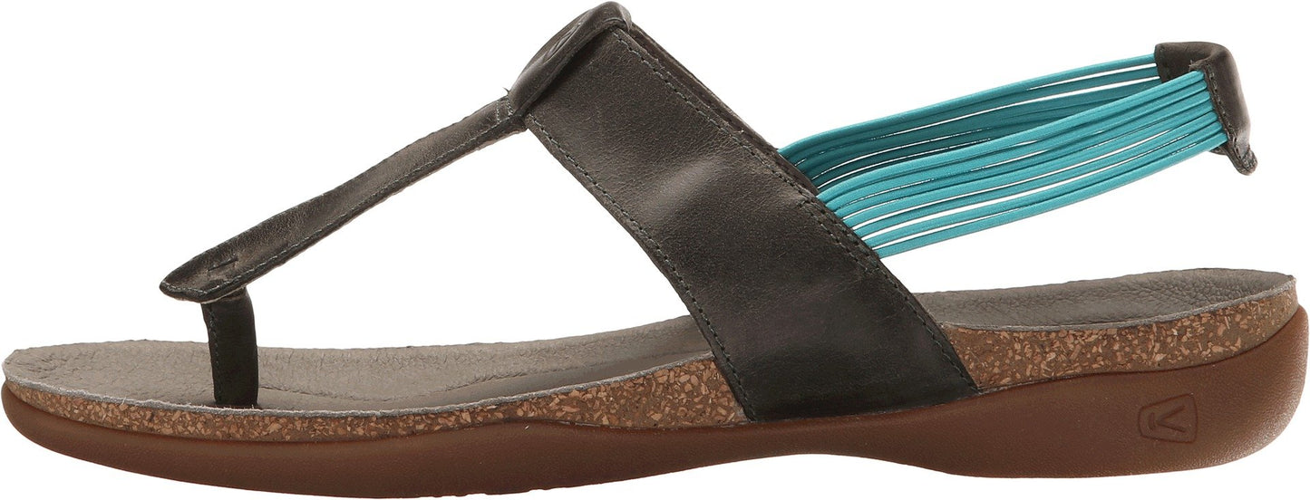 KEEN Women's Dauntless Posted W Sandal, Burnt Olive, 5 M US