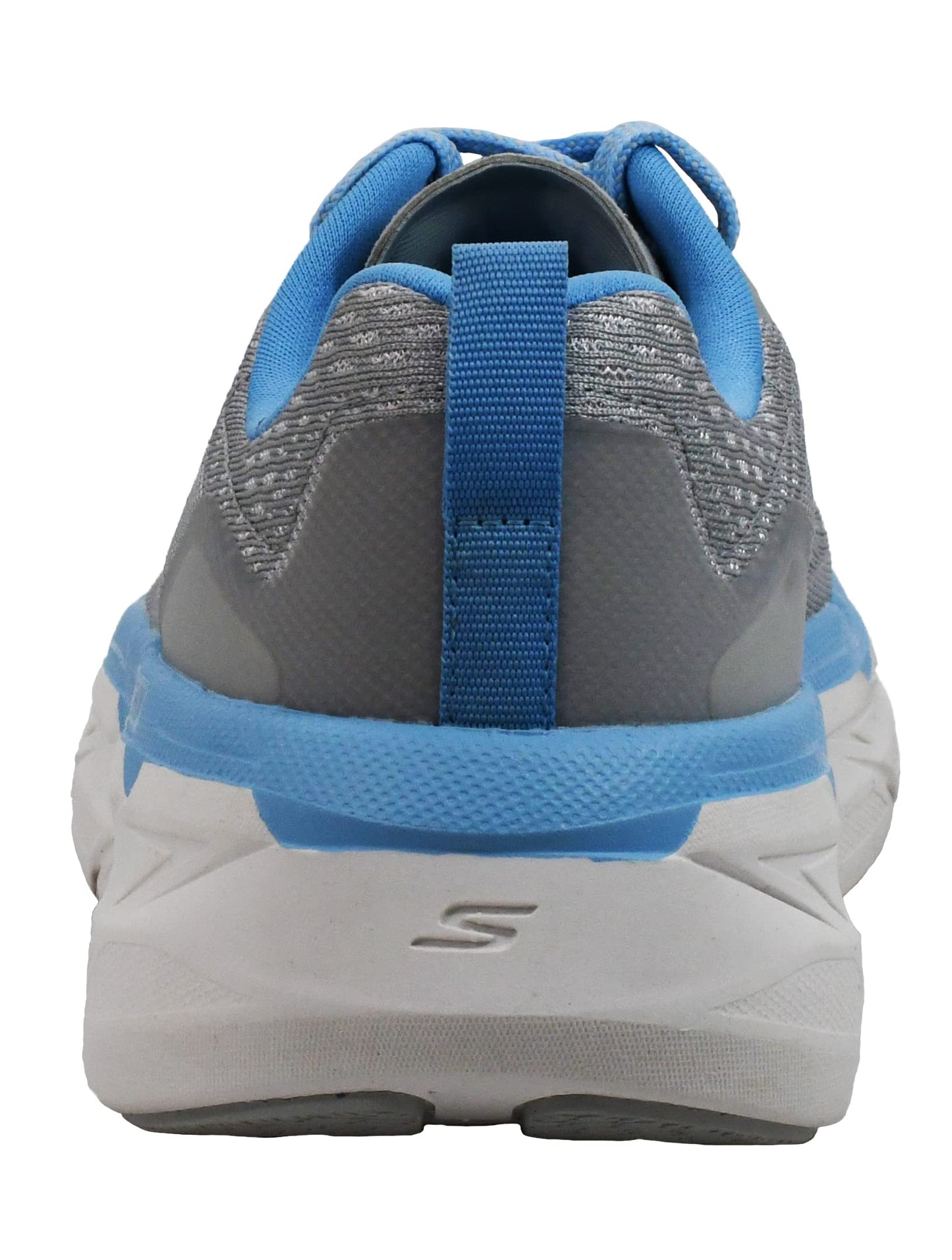 Skechers Women's Max Cushion-17690 Sneaker, Grey/Black, 10 M US