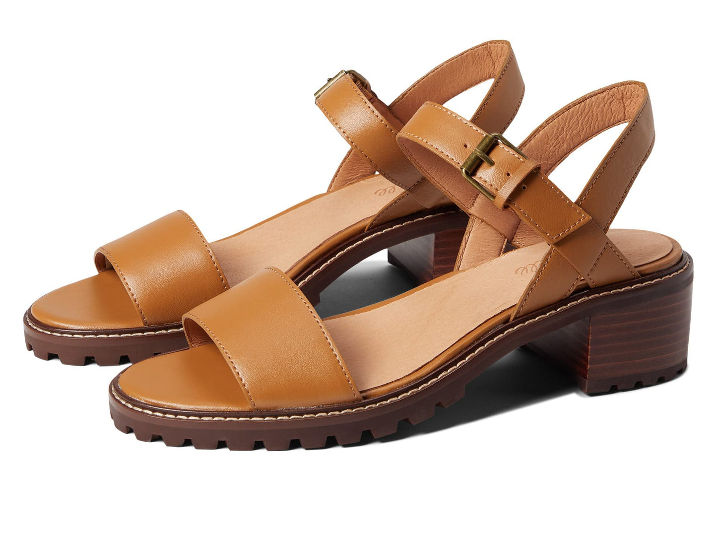 Madewell The Erin Lugsole Sandal Toffee 9 M