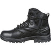 Thorogood 804-6190 Men's Deuce Series 6'' Waterproof Tactical Side-Zip Composite Safety Toe Shoe, Black - 6 W