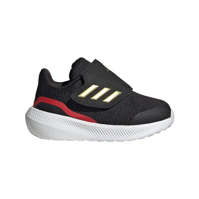 adidas RunFalcon 3.0 AC (Toddler) Core Black/Gold Metallic/Better Scarlet 5 Toddler M
