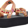 Teva Women's Flatform Universal Sandal, Picnic Cherries Rosebloom, 7