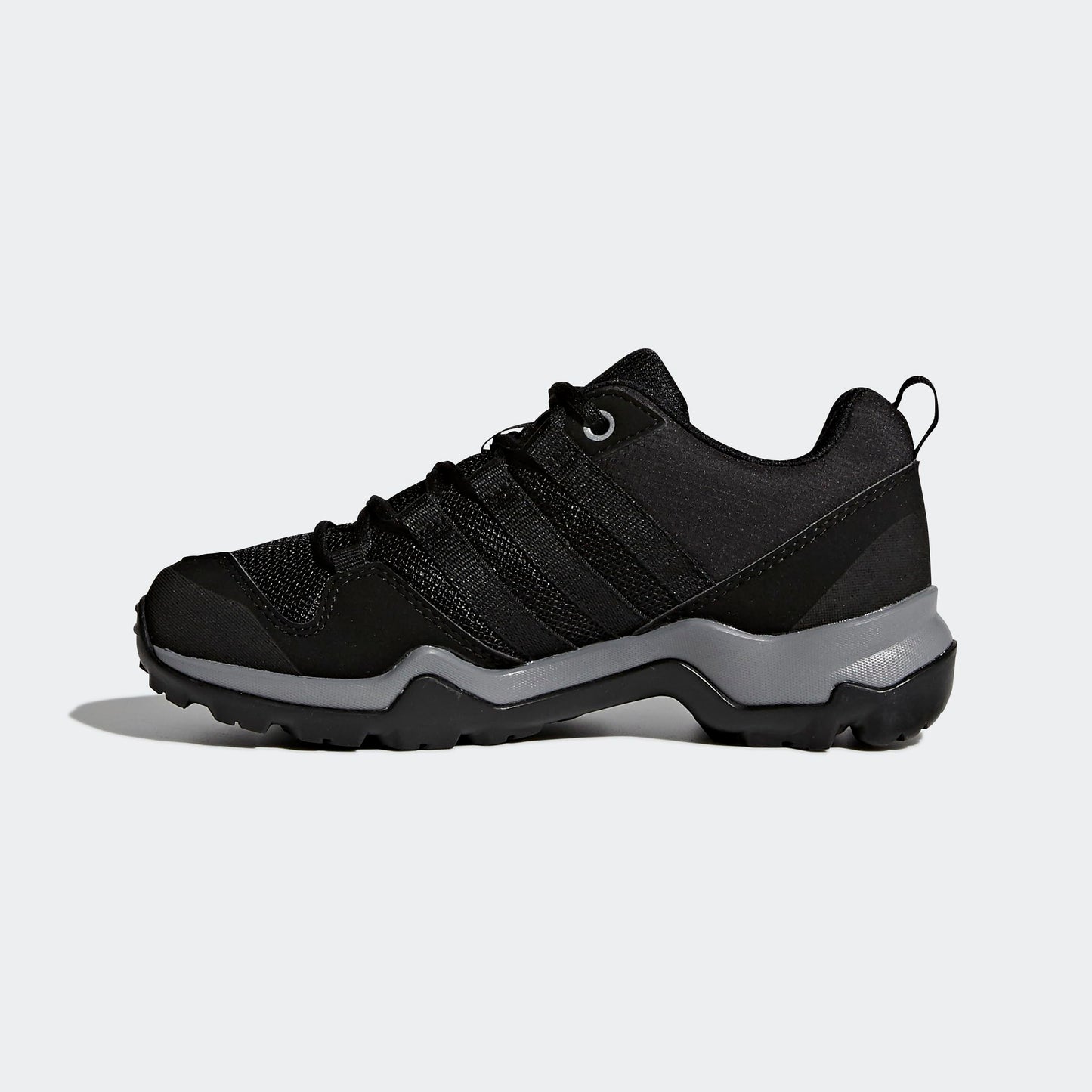 adidas Outdoor Boys Terrex Ax2r Hiking Boot, Black/Black/Vista Grey, 10.5 Little Kid US