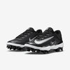Nike Alpha Huarache Elite 4 Low MCS Men's Baseball Cleats (FD6221-003, Black/Dark Smoke Grey/White) Size 8