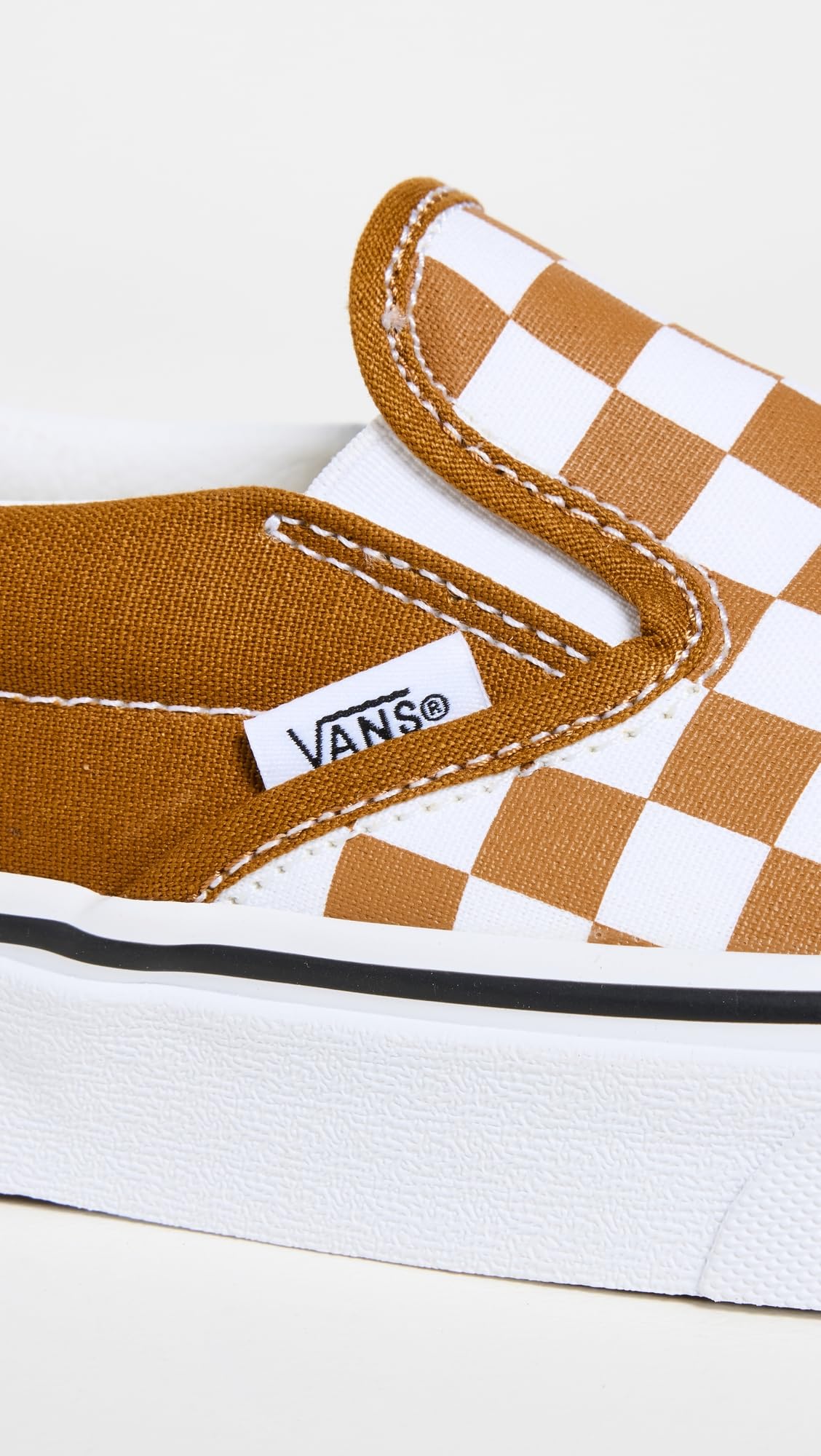 Vans Women's U Classic Slip-On Sneakers, FatalFloralGoldenBrown, 6.5 Medium US