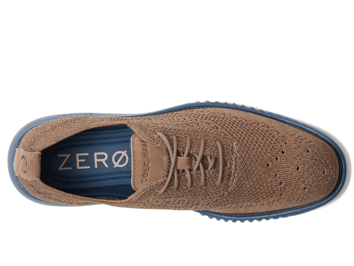 Cole Haan Mens 2.Zerogrand Stitchlite Oxford, Irish Coffee/Navy Blazer/Ensign Blue, 9 M US