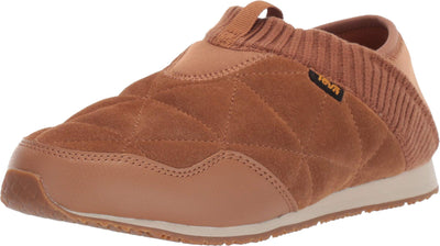 Teva Women's Ember Moc Shearling Shoes Slipper, Pecan, 9