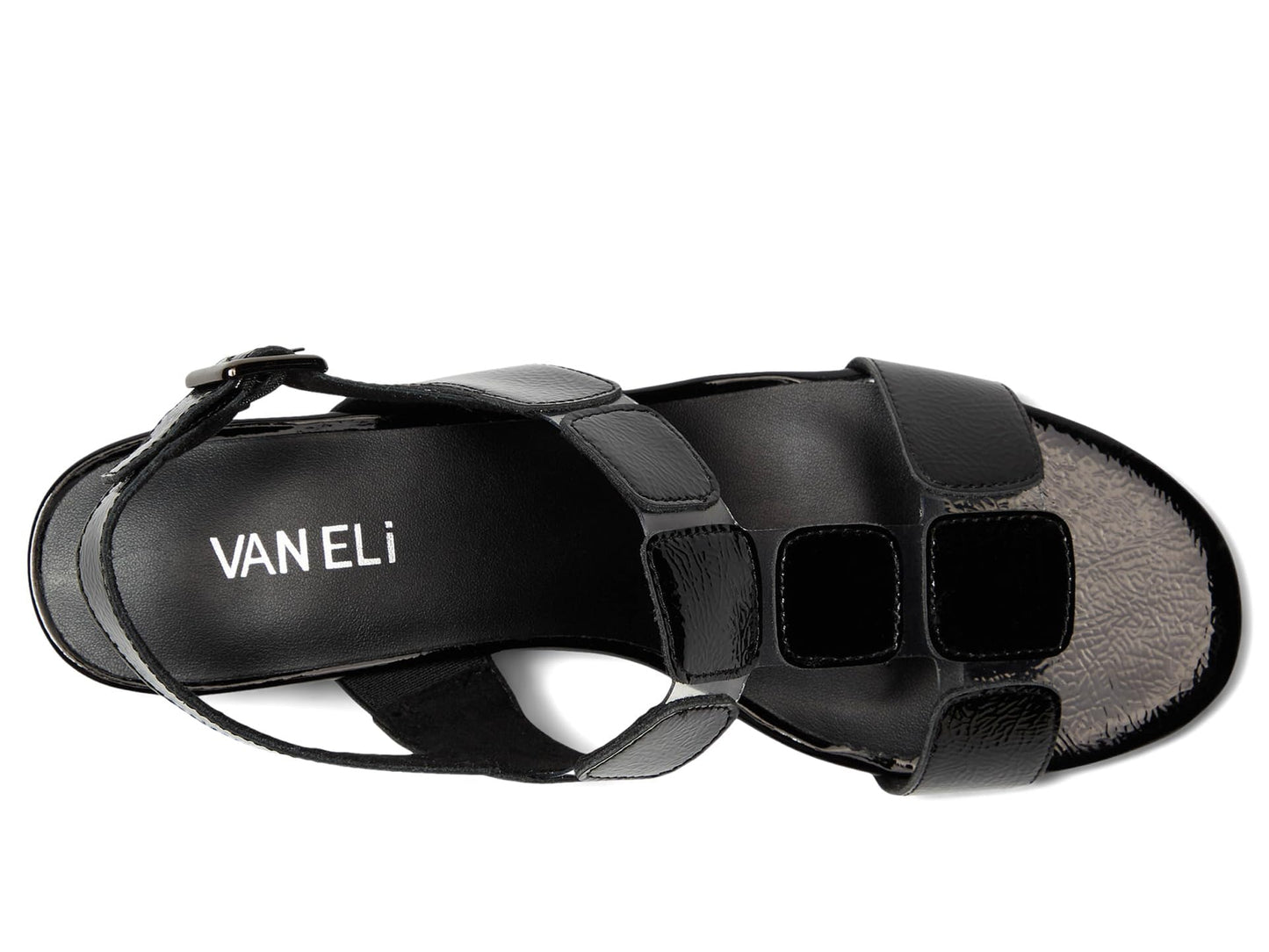 Vaneli Women's Hatty Sandal, Black Naplak, 12