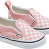 Vans Slip-ON V (Checkerboard) Powder Pink/True White Size Toddler Size 7