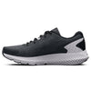 Under Armour Women's Charged Rogue 3 Knit, (001) Black/White/Iridescent, 10, US