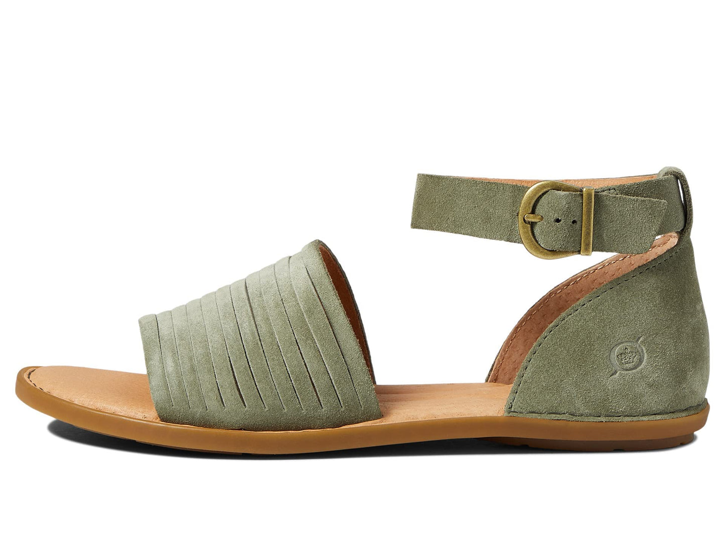 BORN Margot Green Suede 10 M (B)