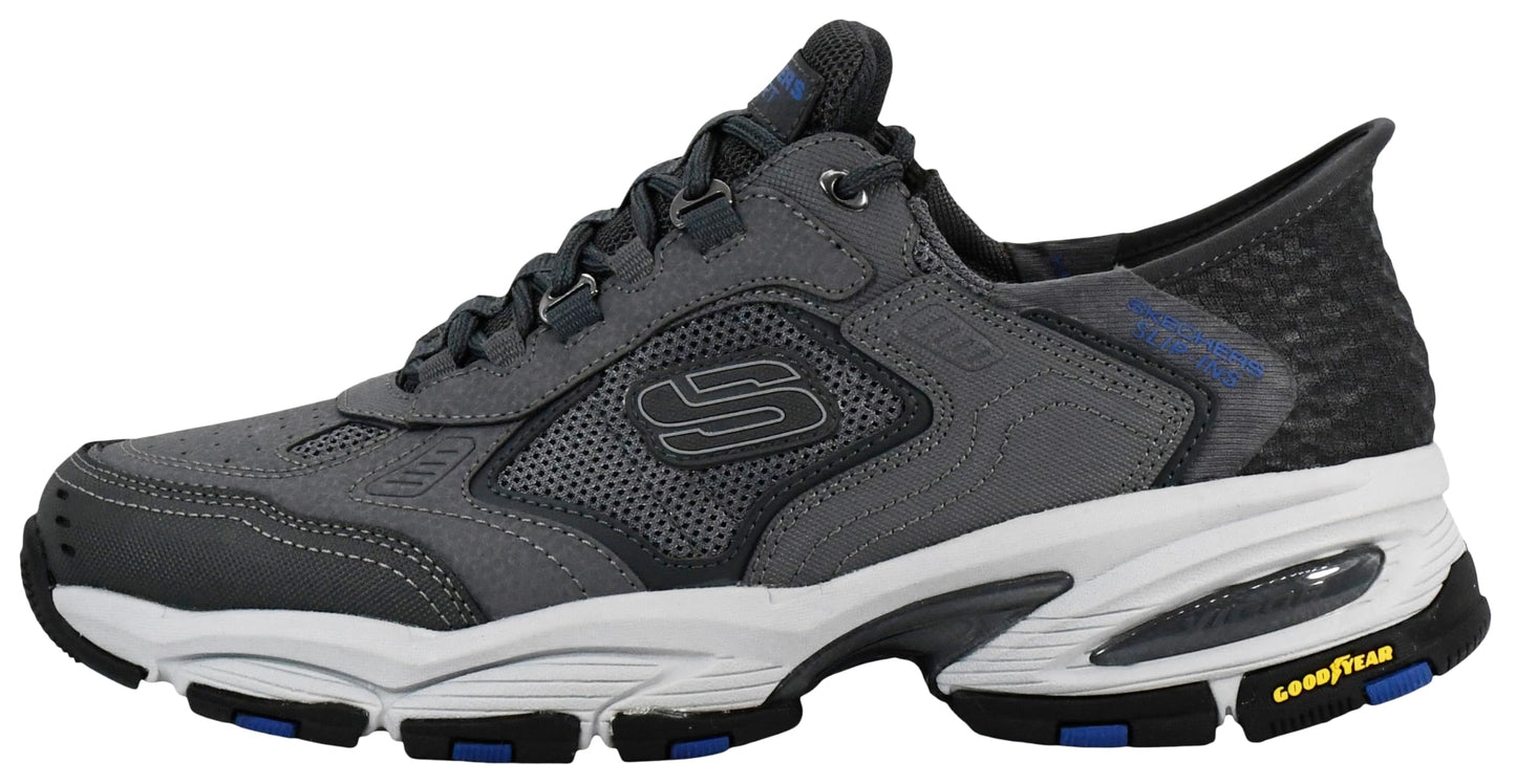 Skechers Men's Slip-ins: Vigor 3.0 - Drafting Shoes, Charcoal, 11.5 Wide