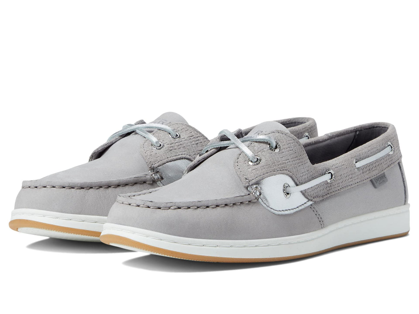 Sperry Coastfish 2-Eye Woven Grey 8 M (B)