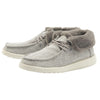 Hey Dude Women's Britt Herringbone Grey Size 7 | Women’s Shoes | Women’s Lace Up Boots | Comfortable & Light-Weight