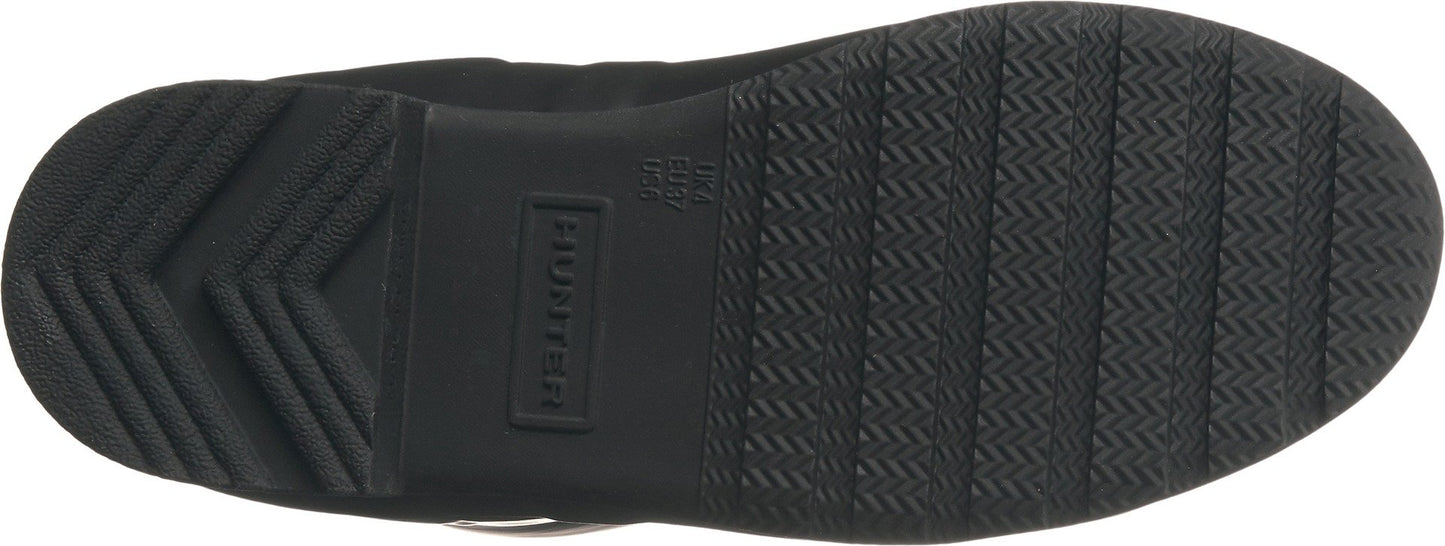 Hunter Boots Women's Original Tour Classic Rain Boot Black 7 Medium US