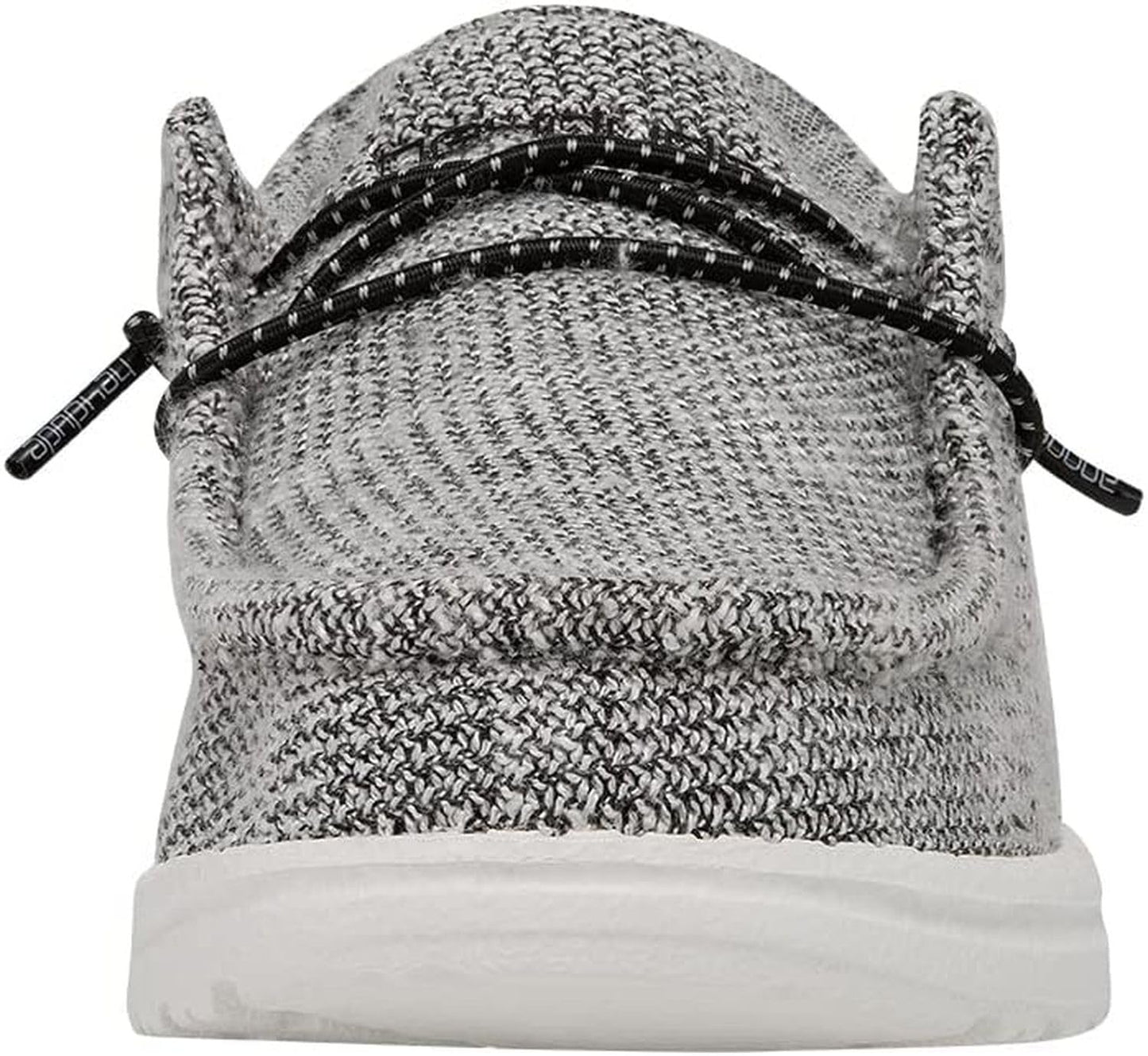 HEYDUDE Boy's Wally Toddler Stretch Yin Yang Size 9 | Boy’s Shoes | Boy's Lace Up Loafers | Comfortable & Light-Weight