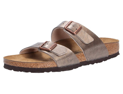 Birkenstock Women's Sandales Sydney Birko-Flor Graceful Taupe, Taupe, 5.5 UK