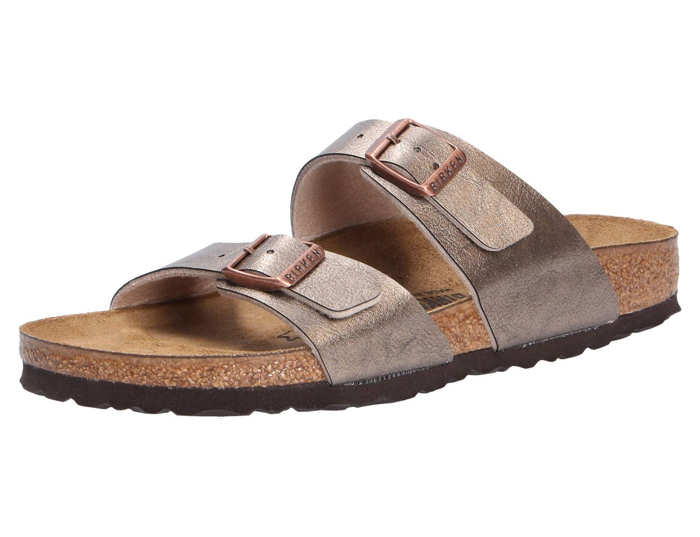 Birkenstock Women's Sandales Sydney Birko-Flor Graceful Taupe, Taupe, 5.5 UK