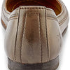 Frye Carson Ballet Flats for Women - Premium Tumbled Leather Lining, Leather Outsole - 3/8" Heel, Warm Grey - 9.5 M