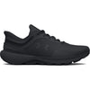 Under Armour Men's Charged Escape 4 4E Running Shoe, (001) Black/Black/Black, 7.5