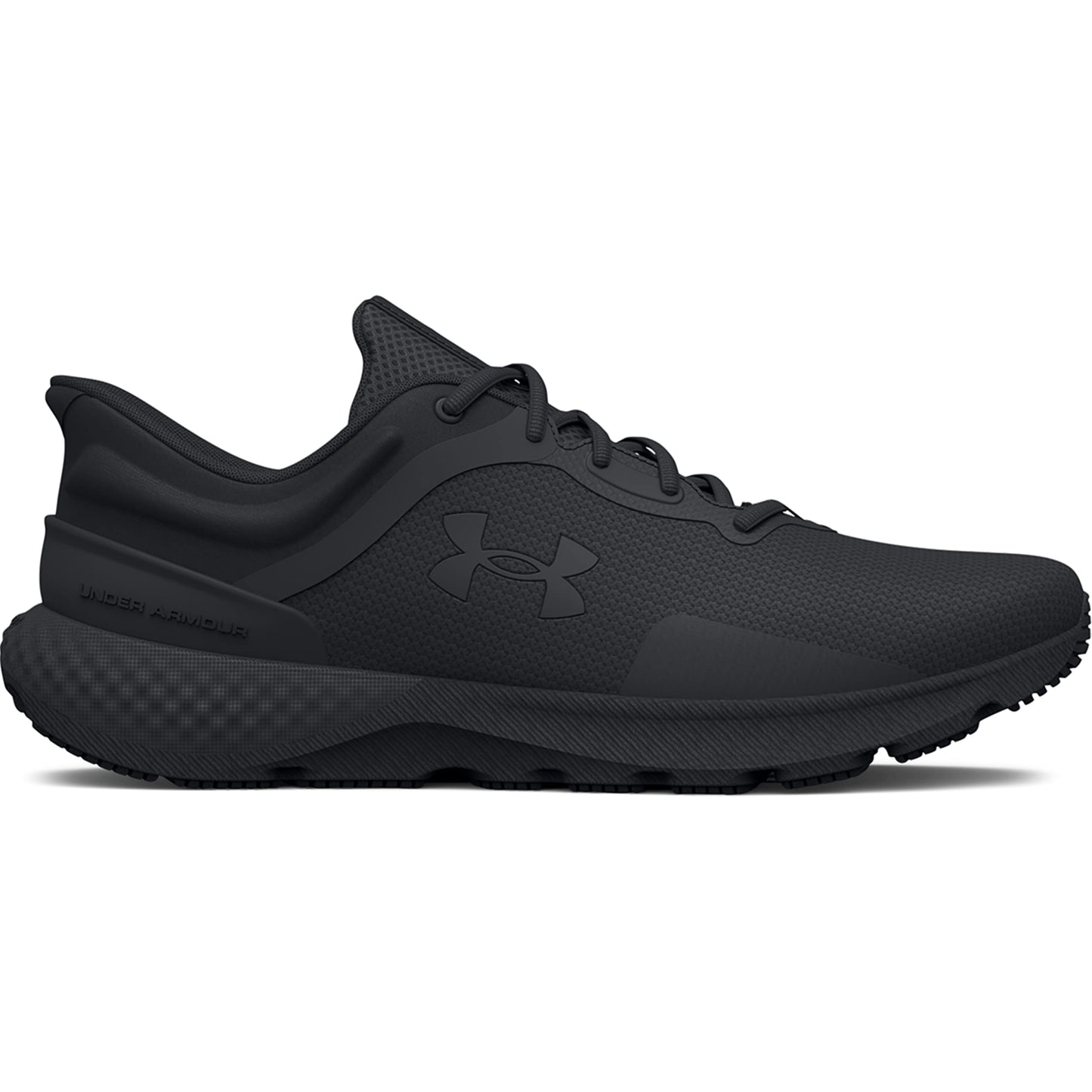 Under Armour Men's Charged Escape 4 4E Running Shoe, (001) Black/Black/Black, 7.5
