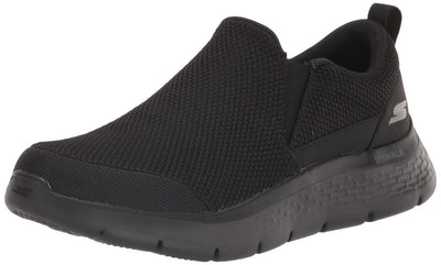 Skechers Men's Gowalk Flex - Athletic Slip-on Casual Loafer Walking Shoes with Air Cooled Foam, Black, 11 X-Wide