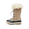 Sorel Youth Unisex Youth Joan of Arctic Waterproof Boots - Omega Taupe, Gum 2 - Size 2