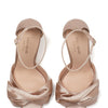 kate spade new york Women's Bridal Bow Pump Sandal, Pale Vellum, 8.5