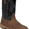 Justin Work Bolt 11" Composite Toe Men's Industrial-and-Construction-Boots, EH Rated, Oil & Slip Resistant, ASTM F2413, Cement Construction, Peanut Tan - 9.5 D