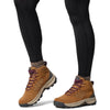 Columbia Womens Transverse Suede Waterproof Hiking Boot, Elk/Moonvista, 9.5