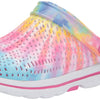Skechers Women's Foamies GOwalk 5 - Boogie Down Slide Sandal, Multi, 9