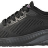 Skechers Women's Bobs Squad Chaos – Face Off Sneaker, Black/Black, 9.5