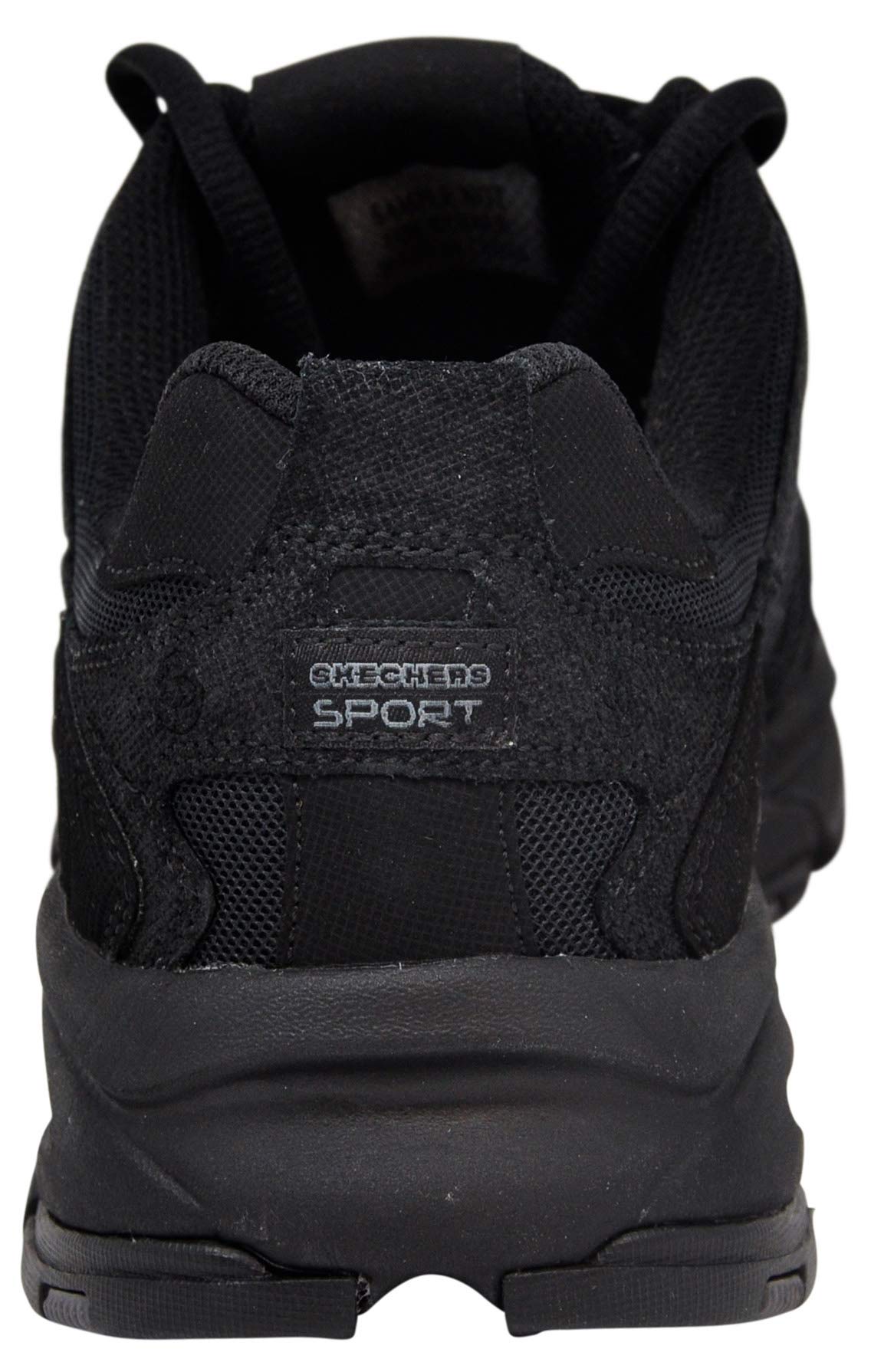 Skechers Men's Vigor 2.0 Trait Memory Foam Sneaker, Black/Black, 8.5 W US