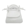 HEYDUDE Women's Wendy Funk Mono, White Size 5 | Lightweight Slip On with Cushioned Comfort and Easy On Design