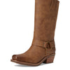 FRYE AND CO. Women's Lorrie Harness 12 Tan 6.5 Medium