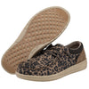 Hey Dude Women's Polly Leo Nut Size 10 | Women’s Shoes | Women’s Lace Up Loafers | Comfortable & Light-Weight