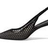 Stuart Weitzman 75 Slingback Pump Black 10.5 B