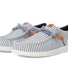 HEYDUDE Men's Wally Funk Nu Prep Princess Blue/Wood Ash 11 Medium