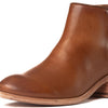 Frye Carson Piping Booties for Women Made from Soft Full-Grain Leather with Signature Western-Inspired Piping Detail and Supple Leather Lining – 4” Shaft Height, Caramel - Avalon - 6.5M