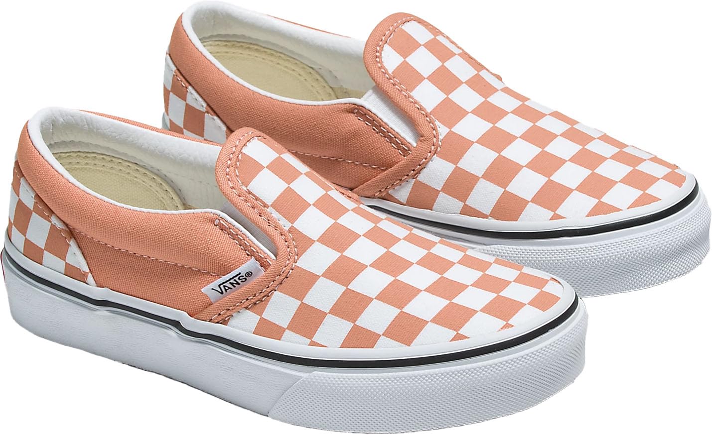 Vans - Kids Classic Slip-On Shoes, Color Sun Baked, Size: 2 M US Little Kid