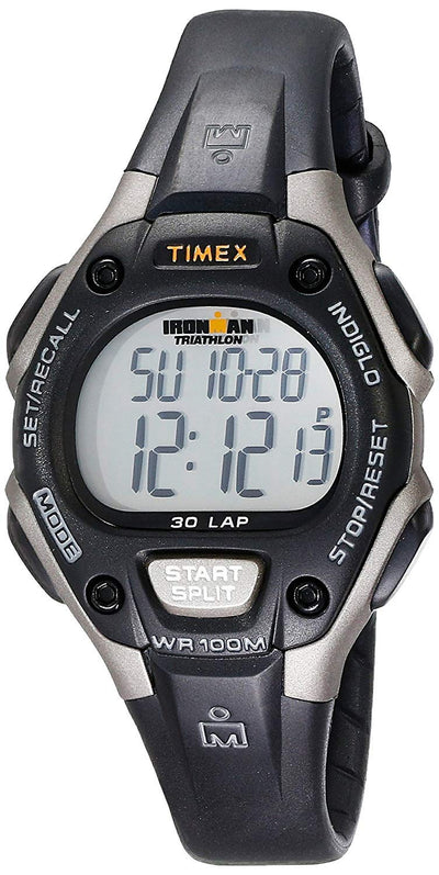 Timex Ironman Triathlon 30 Lap Mid Size Grey/Black