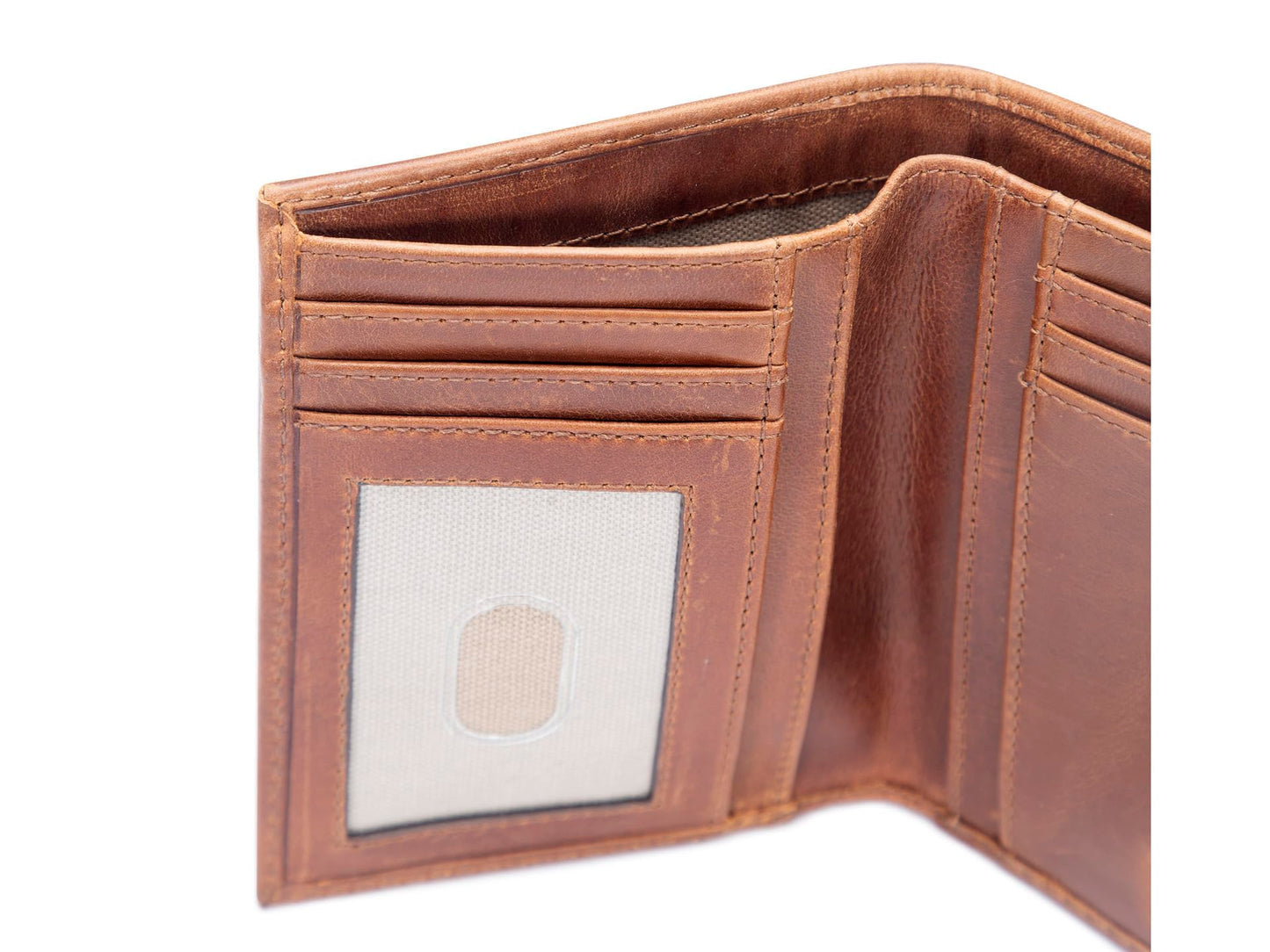 Frye Shelby Studded Small Wallet Cognac One Size